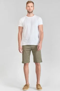Le Temps des Cerises Bermuda Dromel Kaki Lizard Outlet