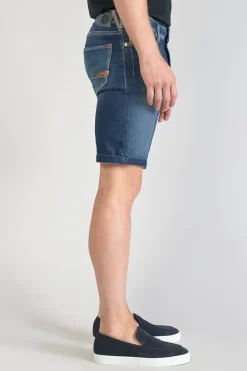 Le Temps des Cerises Bermuda Jogg Ed Bleu Delave Blue Hot