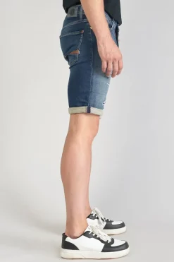 Le Temps des Cerises Bermuda Jogg Oc Bleu Delave Destroy Blue Outlet