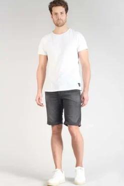 Le Temps des Cerises Bermuda Jogg Oc En Jeans Noir Delave Black / Black Shop