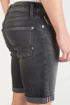 Le Temps des Cerises Bermuda Jogg Oc En Jeans Noir Delave Black / Black Shop