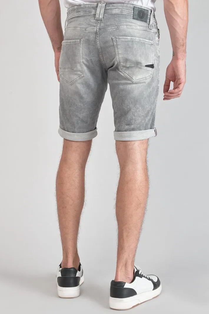 Le Temps des Cerises Bermuda Jogg Oc Gris Delave Destroy Grey Sale