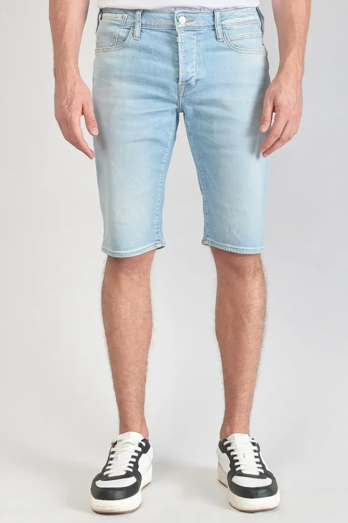 Le Temps des Cerises Bermuda Laredo En Jeans Bleu Clair Delave Blue Clearance