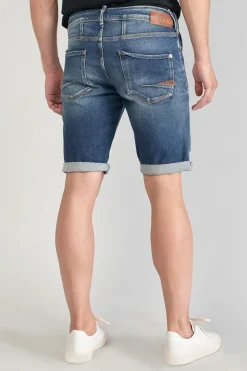 Le Temps des Cerises Bermuda Laredo En Jeans Bleu Fonce Destroy Blue Outlet