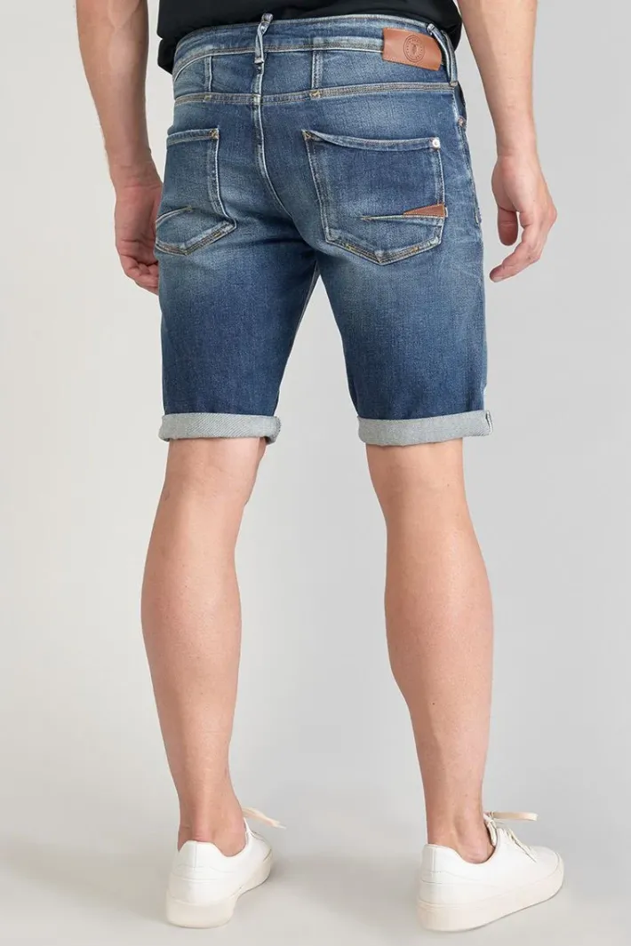 Le Temps des Cerises Bermuda Laredo En Jeans Bleu Fonce Destroy Blue Outlet
