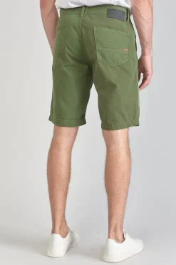 Le Temps des Cerises Bermuda Luberon Kaki Vert Khaki Fashion