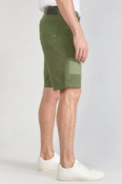 Le Temps des Cerises Bermuda Luberon Kaki Vert Khaki Fashion