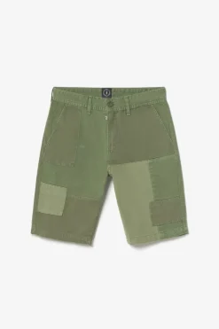 Le Temps des Cerises Bermuda Luberon Kaki Vert Khaki Fashion