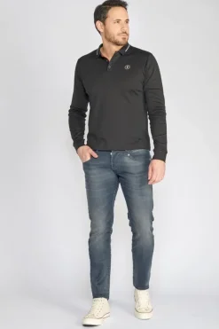 Le Temps des Cerises Bonillo 700/11 Adjusted Jeans Bleu-Noir N°3 Blue / Grey New