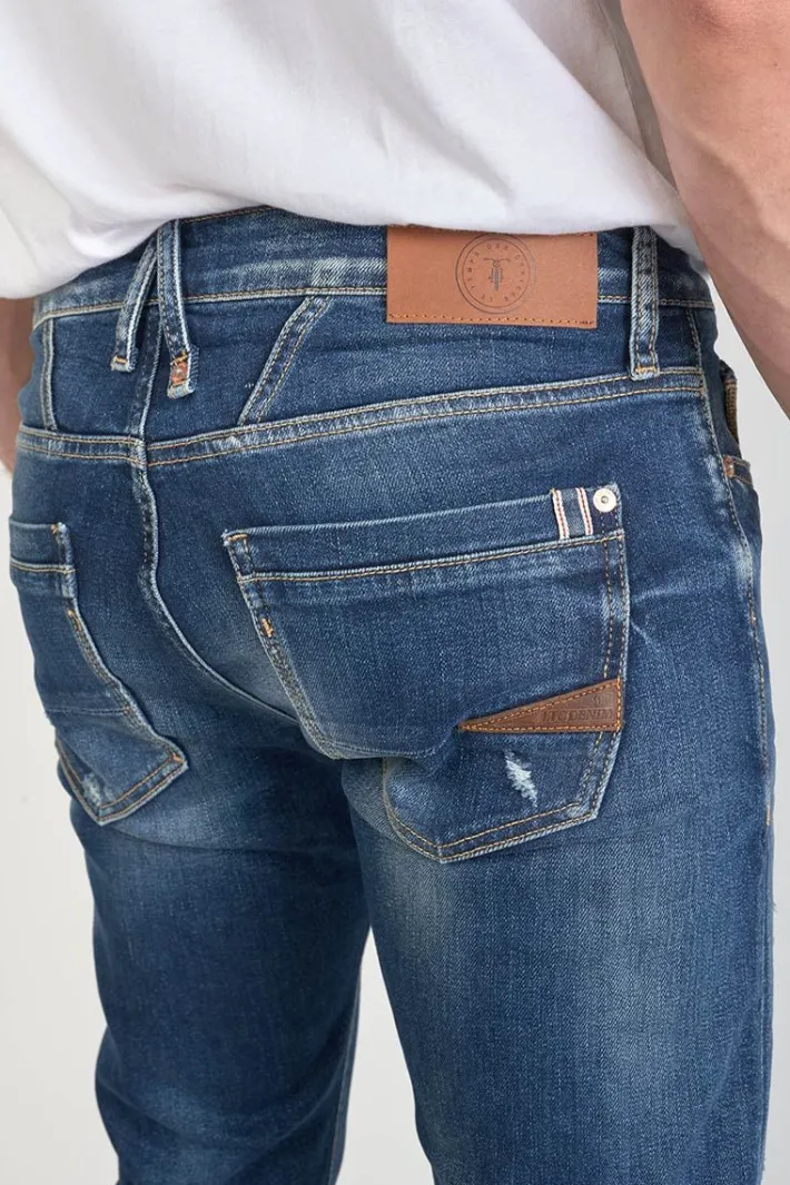 Le Temps des Cerises Camoins 700/11 Adjusted Jeans Destroy Bleu N°3 Blue Sale