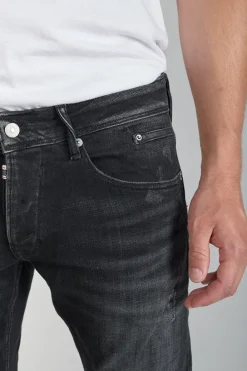 Le Temps des Cerises Cantini 700/11 Adjusted Jeans Destroy Noir N°1 Black / Black Shop