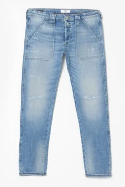Le Temps des Cerises Cara 200/43 Boyfit Jeans Destroy Bleu N°4 Blue Cheap