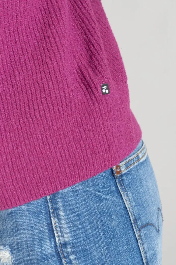 Le Temps des Cerises Cardigan Enel Violine Aster Shop