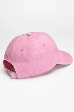 Le Temps des Cerises Casquette Meziane Rose Delavee Tea Rose Cheap