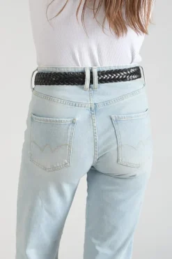 Le Temps des Cerises Ceinture Balk Noire Tressee Black Store