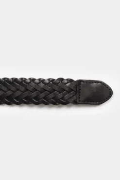 Le Temps des Cerises Ceinture Balk Noire Tressee Black Store