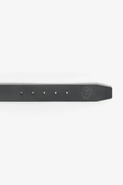 Le Temps des Cerises Ceinture Coral En Cuir Noir Black Fashion