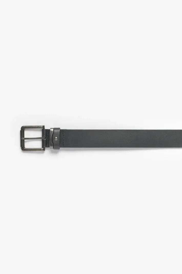 Le Temps des Cerises Ceinture Coral En Cuir Noir Black Fashion