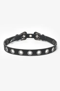 Le Temps des Cerises Ceinture Esera En Cuir Noir Black Shop