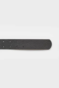 Le Temps des Cerises Ceinture First En Cuir Noir Black-Silver Best
