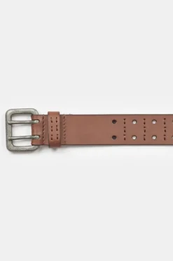 Le Temps des Cerises Ceinture Geles En Cuir Marron Brown Cheap