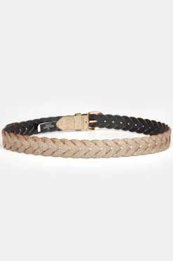 Le Temps des Cerises Ceinture Kebir Bronze Tressee Cooper Clearance