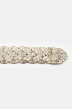 Le Temps des Cerises Ceinture Kebir Doree Tressee Light Gold Sale