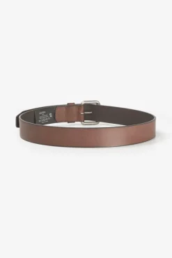 Le Temps des Cerises Ceinture Meral En Cuir Marron Fashion