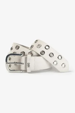 Le Temps des Cerises Ceinture Minog En Daim Creme Antic White Sale