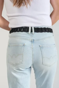 Le Temps des Cerises Ceinture Tadla Noire Black Hot