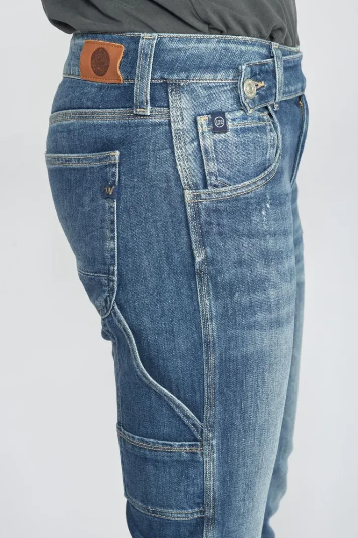 Le Temps des Cerises Chara 200/43 Boyfit Jeans Destroy Bleu N°4 Blue Hot