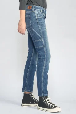Le Temps des Cerises Chara 200/43 Boyfit Jeans Destroy Bleu N°4 Blue Hot