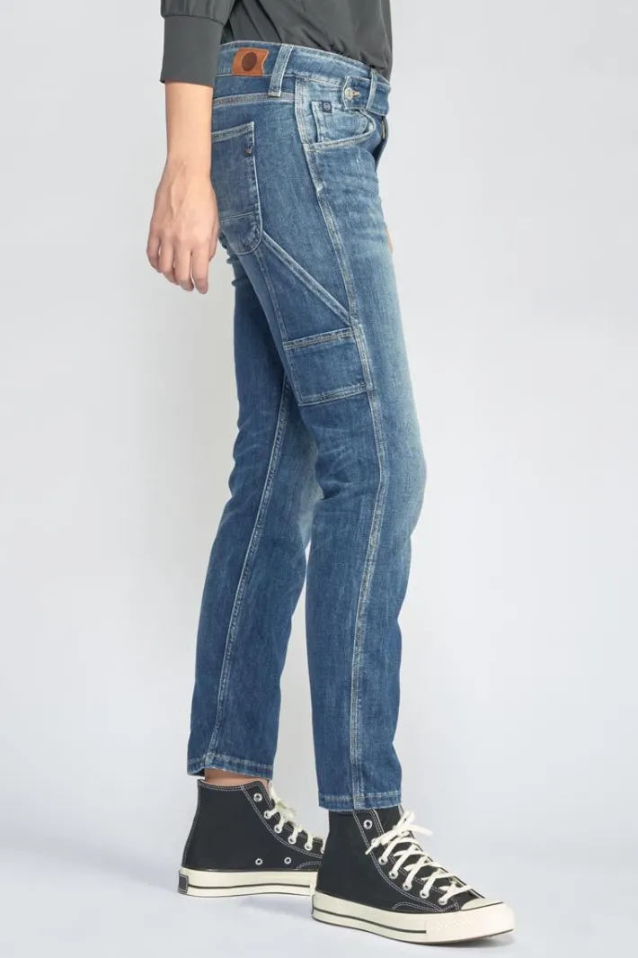 Le Temps des Cerises Chara 200/43 Boyfit Jeans Destroy Bleu N°4 Blue Hot