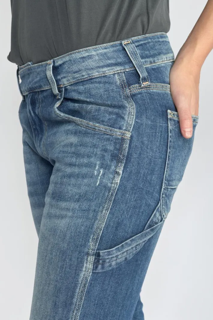 Le Temps des Cerises Chara 200/43 Boyfit Jeans Destroy Bleu N°4 Blue Hot