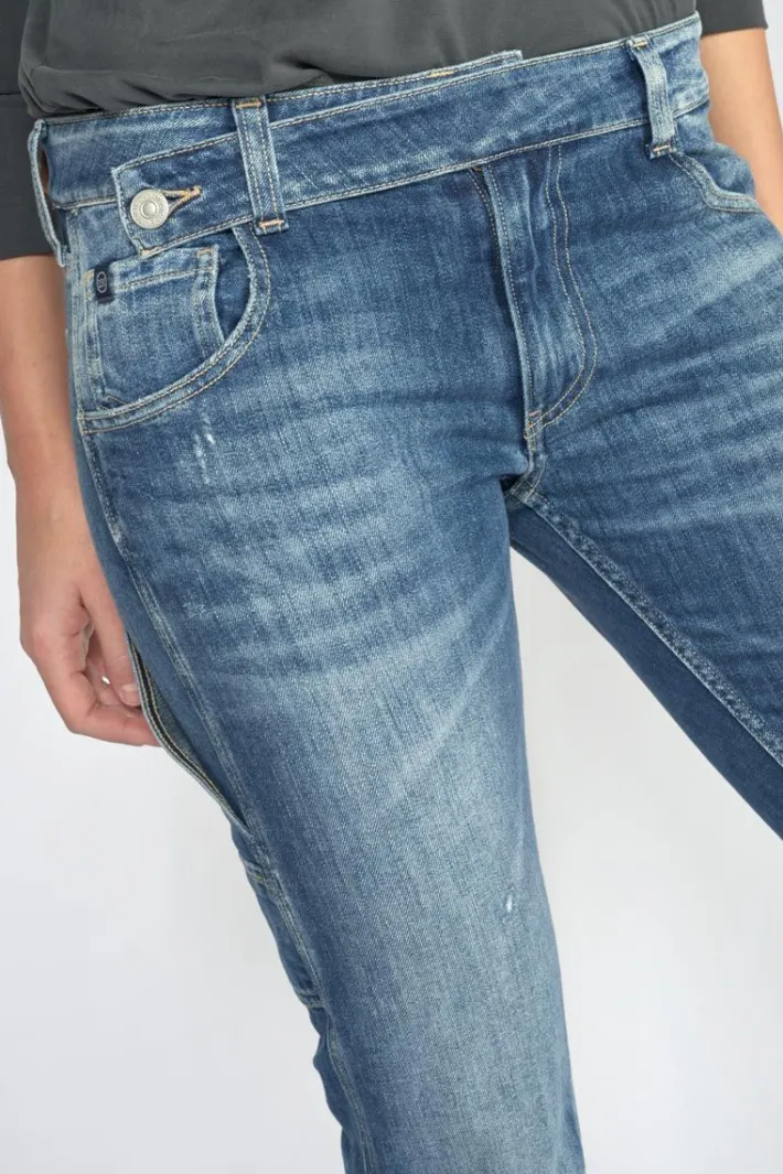 Le Temps des Cerises Chara 200/43 Boyfit Jeans Destroy Bleu N°4 Blue Hot