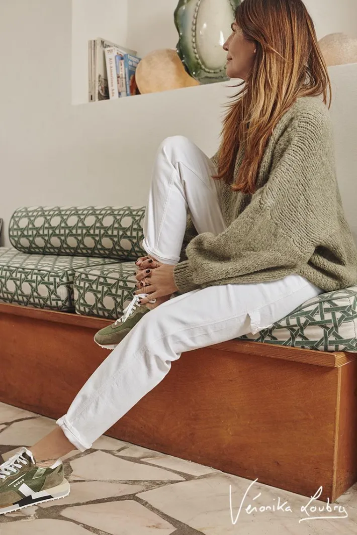 Le Temps des Cerises Charpentier Boyfit By Veronika Loubry Jeans Blanc White Shop