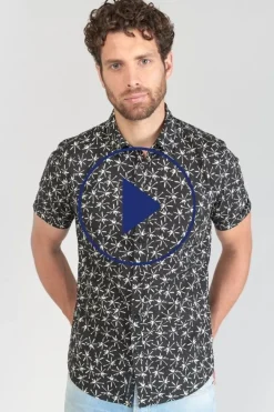 Le Temps des Cerises Chemise Belis Noire Et Blanche Black Fashion
