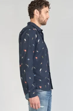 Le Temps des Cerises Chemise Birdy A Motif Oiseaux Galaxy Best Sale