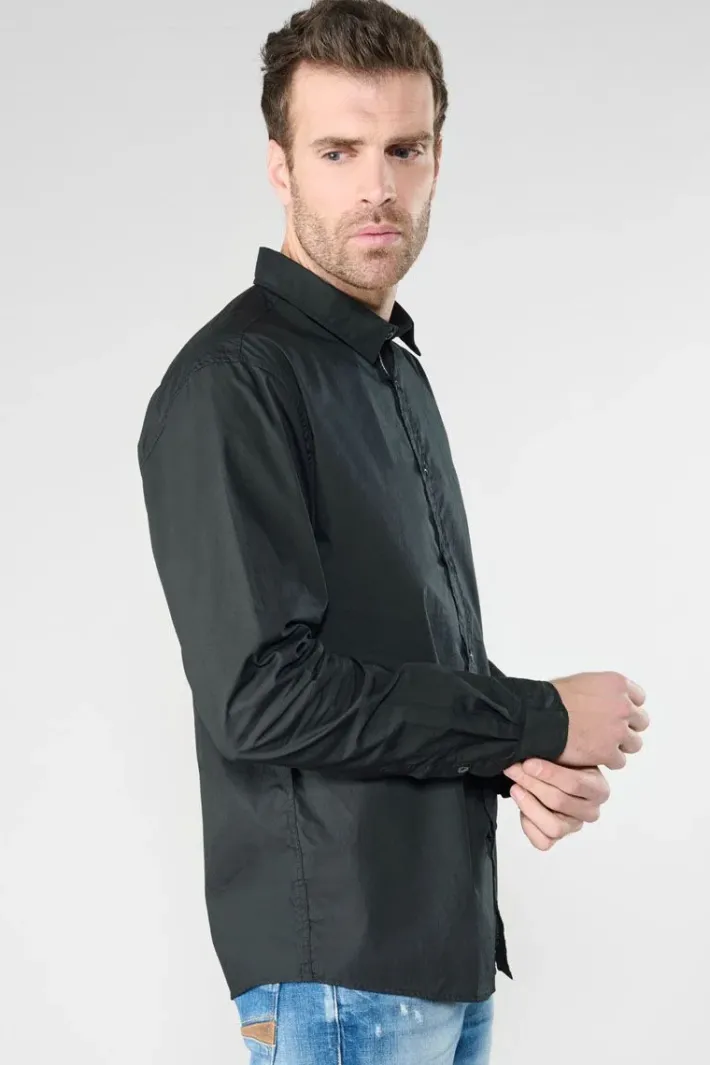 Le Temps des Cerises Chemise Dorus Noire Black New