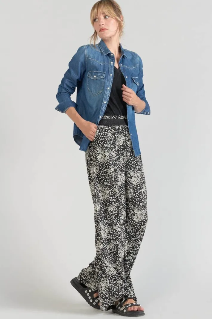 Le Temps des Cerises Chemise En Jeans Juanita Bleue Medium Blue Denim Store