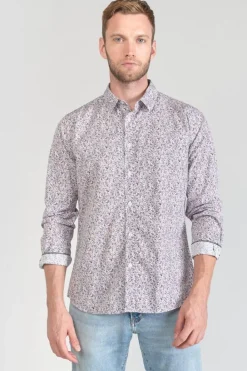 Le Temps des Cerises Chemise Flam A Motif Fleuri Rose Pink Best