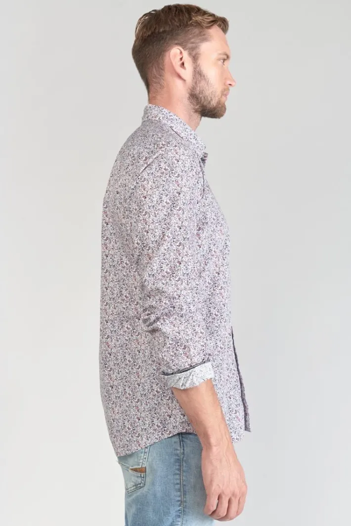 Le Temps des Cerises Chemise Flam A Motif Fleuri Rose Pink Best