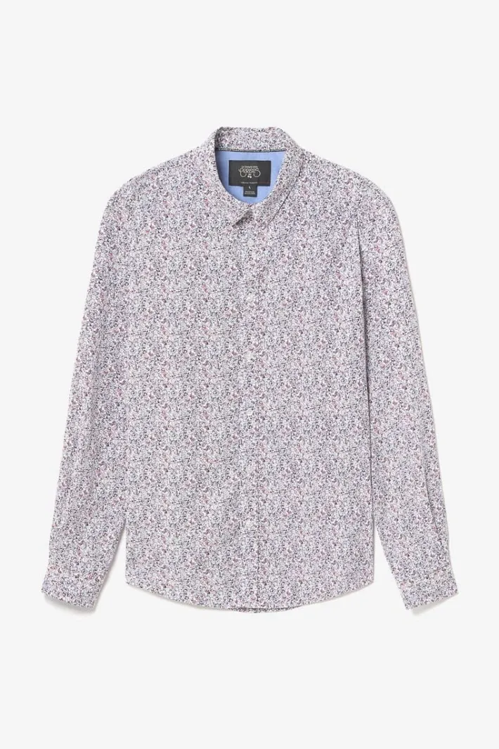 Le Temps des Cerises Chemise Flam A Motif Fleuri Rose Pink Best