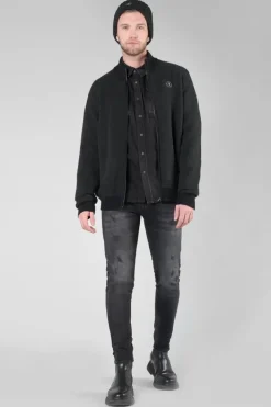Le Temps des Cerises Chemise Juanito En Jeans Noir Delave Black / Black Online