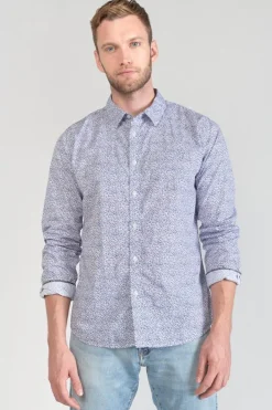 Le Temps des Cerises Chemise Meta A Motif Fleuri White Outlet