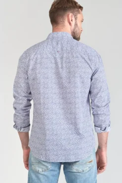 Le Temps des Cerises Chemise Meta A Motif Fleuri White Outlet