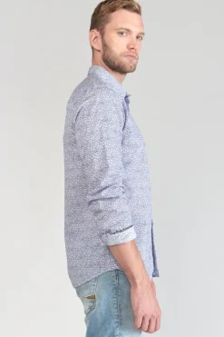 Le Temps des Cerises Chemise Meta A Motif Fleuri White Outlet