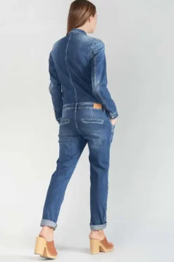 Le Temps des Cerises Combinaison En Jeans Sena Bleue Blue New
