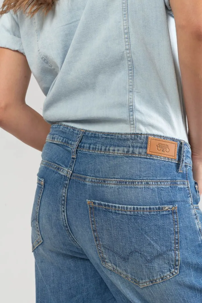 Le Temps des Cerises Combinaison Pantalon Cozette En Jeans Bleu Blue Outlet