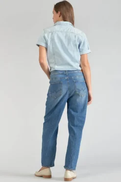 Le Temps des Cerises Combinaison Pantalon Cozette En Jeans Bleu Blue Outlet
